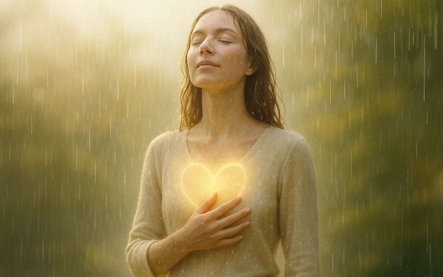 Symbolische Darstellung der emotionalen und spirituellen Transformation